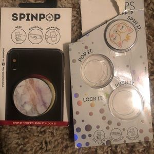 Spin pop popsocets